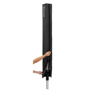 Калъф за външен простор Brabantia Premium for Essential, Topspinner, Lift-O-Matic, Black, (35940913)