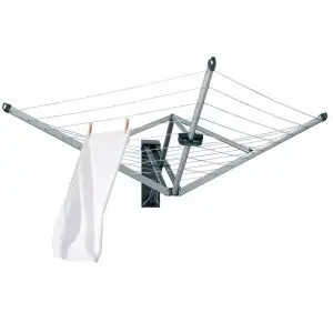Простор за стена Brabantia WallFix 24m с калъф, Metallic Grey, (35940945)