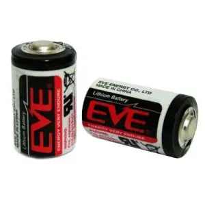 Литиево тионилхлоридна батерия EVE 3.6 V 1/2AA ER14250 /STD/с пъпка/ EVE BATTERY, (35934445)