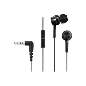 Аудио слушалки Panasonic RP-TCM115E-K, In-Ear, Микрофон, Черни/Black
