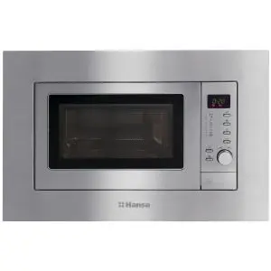 Микровълнова фурна за вграждане Hansa AMG20IFH,20L, 1200W, 9 програми, LED Дисплей, Инокс, (13860)