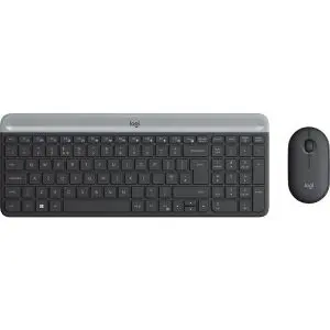 Kомплект безжични клавиатура с мишка Logitech MK470, (35933669)