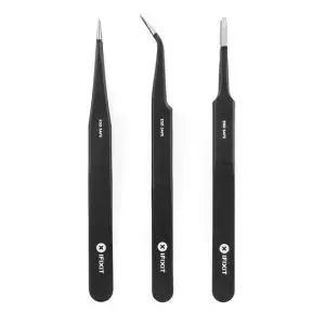 Инструмент iFixit Precision Tweezer Set PRO комплект от 3 прецизни пинсети, (35933784)