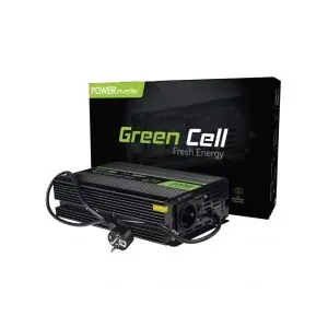 Инвертор UPS GREEN CELL, 12V, 300W/600W, Pure Sine Wave, (35936971)