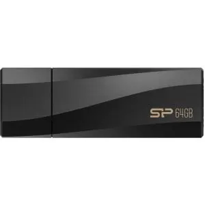 USB памет SILICON POWER Blaze B07, 64GB, USB 3.2, Черна, (35936743)