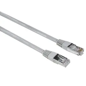 Мрежов кабел HAMA,CAT 5e, FTP/UTP, RJ-45 - RJ-45, 20 м, екраниран, Сив, булк опаковка, (35934656)