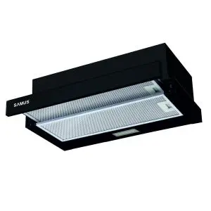Абсорбатор за вграждане SAMUS HS6030TB, 300 m3/h, Черен, (20642)