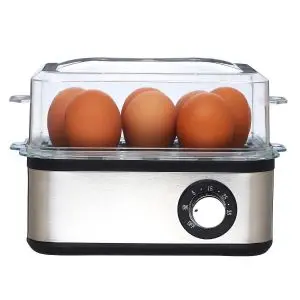 Яйцеварка Elite EBS-8-1246, 500W, Инокс, (21272)