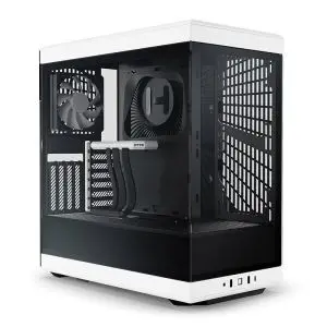 Кутия HYTE Y40 Tempered Glass, Mid-Tower, Бяло и Черно, (35936022)