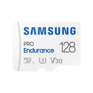 Карта памет Samsung PRO Endurance, microSDXC, UHS-I, 128GB, Адаптер, (35937306)