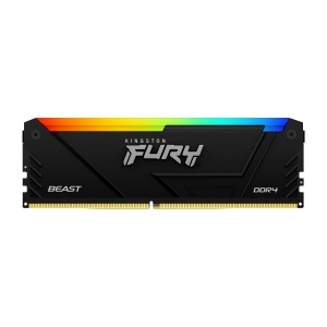 Памет Kingston FURY Beast Black RGB 8GB DDR4 3600MHz CL17, (35936752)