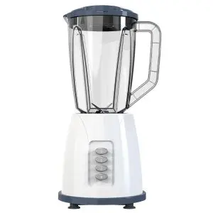 Блендер ELITE EBV-1237, 350W, 1.5 л. Купа, 2 Скорости, Пулс, Бял, (21269)