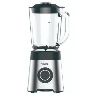 Блендер Oliver Voltz OV51162E, 800 W, 2 скорости+Pulse, Стъклена кана с капацитет 1.5 л, Трошене на лед, Сребрист, (35945622)