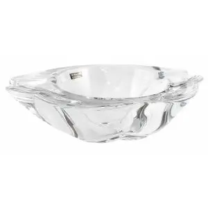 Пепелник за пури и цигари Bohemia Barley Twist Ashtray, 22 см, Кристалит