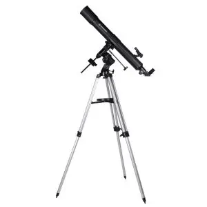 Bresser Quasar 80/900 EQ Telescope, with smartphone adapter