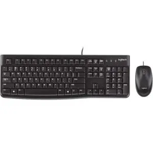Kомплект клавиатура с мишка Logitech MK120 US-Layout - Черна, (35939972)
