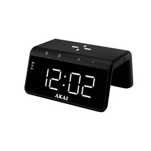 Часовник AKAI ACRB-2000 аларма безжично зарядно (35944479)