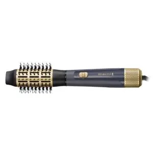 Четка за сушене и стилизиране Remington AS5805 Sapphire Luxe, 1000W, 2 скорости, Керамично покритие, Йонизация, Златист/тъмносин, (35922608)