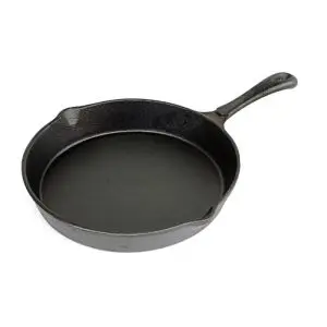 Чугунен тиган Kinghoff KH 2251, 20 см, Сезониран, Индукция, Черен, (13136)