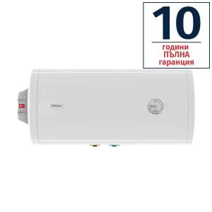 Електрически бойлер TEDAN Classic INOX 80 литра, хоризонтален, неръждаем, ел. изводи отляво, тръби отдолу, 3 kW, (21047)