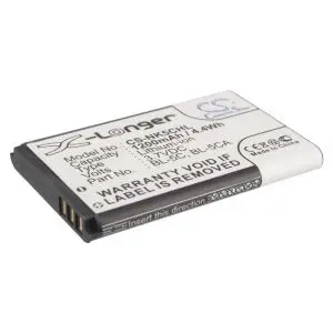 Батерия за телефон CAMERON SINO BL-5C, за Nokia 105 2700 3110 5130 6230 E50, 3.7V, 1200mAh, (35936516)