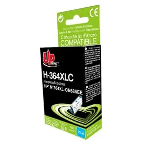 Мастилница UPRINT CN685 HP No364XL , Cyan, (35932443)