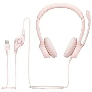 Слушалки с микрофон Logitech H390, (35935870)