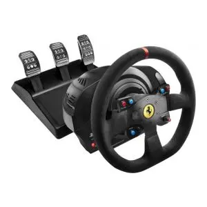 Волан THRUSTMASTER, T300 Ferrari Alcantara Edition, за PC / PS3 / PS4, (35932728)