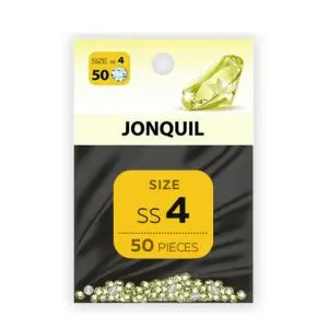 Декоративни камъчета за маникюр JONQUIL, 1.6 мм SS4, DER3094, пакет 50 бр, (35923250)
