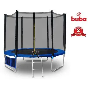 Детски батут Buba 10FT (305 см) с мрежа и стълба, (15600)