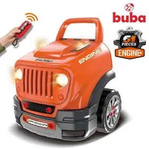Детски интерактивен автомобил/игра Buba Motor Sport, 008-979 оранжев, (15122)