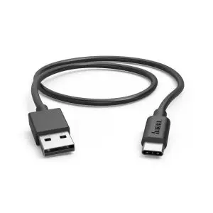 HAMA Кабел  USB-C - USB А, 0,5 м, 480Мbit/ 3А, черен, (35939575)