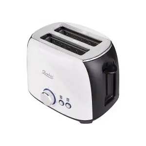 Тостер за хляб ZEPHYR ZP 1440 X, 800W, За 2 филийки, 7 степени на запичане, Бял/черен, (18638)