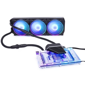 Воден блок с радиатор за видео карта Alphacool Eiswolf 2 AIO - 360mm RTX 4090 Reference with Backplate, (35937236)