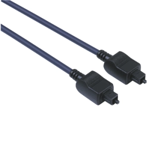 Оптичен кабел HAMA 205131, ODT Toslink plug - ODT Toslink plug, 1.5 m, Черен, (35934311)