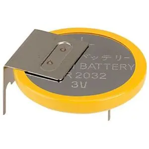 Бутонна батерия литиева EVE BATTERY CR 2032, 3V, с накрайници, industrial, (35934444)