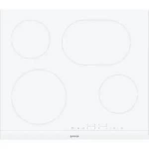 Готварски плот за вграждане Gorenje ECT643WCSC, 7000W, бял, (13516)