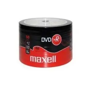 Дискове DVD-R MAXELL, 4,7 GB, 16x, 50 бр., (35932767)