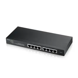 Суич ZyXEL GS1915-8, 8-портов, Gigabit, Управляем, (35935793)