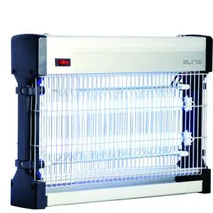 Инсектицидна лампа против насекоми ELITE IK-0424-80M, до 80м2, UV, Бял, (16172)