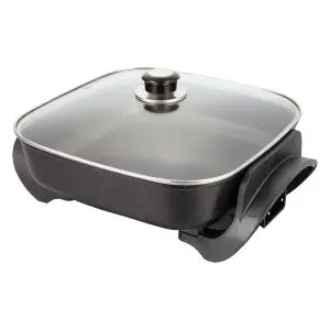 Електрическа тава с капак ELITE FP-1500BL, (15776)