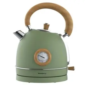 Електрическа кана-чайник Klausberg KB 9008, 2200W, 1.8 л, Индикатор ниво вода, Термометър, (35948609)
