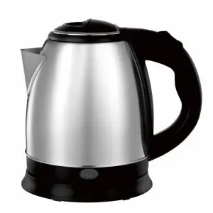 Електрическа кана Rosberg R51230J, 1500W, 1L, Защита, Инокс/черен, (13098)