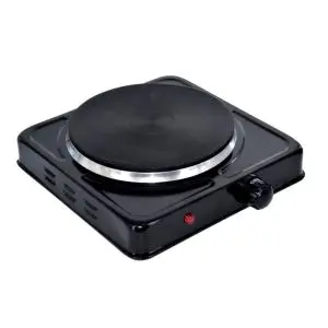 Електрически котлон Rosberg R51445I, 1500 W, Термостат, Плоча 185 мм, Черен, (55R51445IB)
