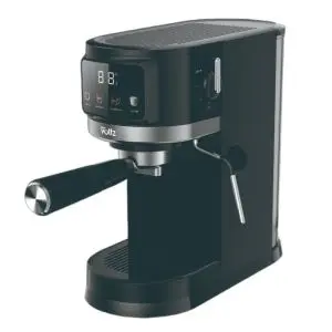 Еспресо машина Oliver Voltz OV51171O, 1575 W, 20 бара, Крема диск, LED дисплей, Черен, (35946308)