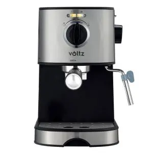 Еспресо машина Voltz V51171D, 20 bar, 850W, 2 цедки, Черен/инокс, (555V51171D)