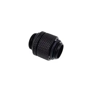 Адаптер съединител с вътрешна резба Alphacool, Въртящ се, G1/4, Черен мат, (35936411)