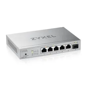 Суич ZyXEL XMG-105, 5 портов 2,5Gb + 1xSFP+, неуправляем, (35939452)