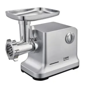 Месомелачка Heinner MG-2100SS, 2100 W, 2 кг/мин., Метален корпус, Сив, (4830)