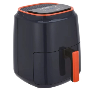 Фритюрник KUMTEL Airfryer HAF-09, 1250W, 5.5 литра, LED Дисплей, Черен, (20649)